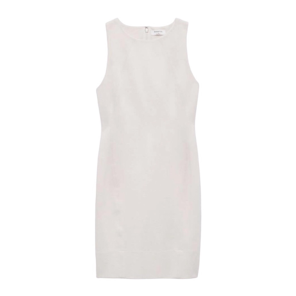 Aritzia Babaton Miguel Dress Size 4 Off White